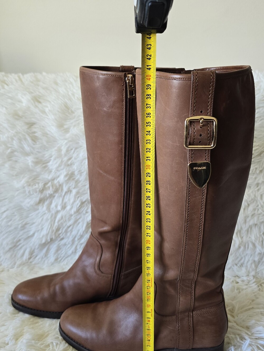 Coach Easton Tall Riding Boots - Picture 5 of 7